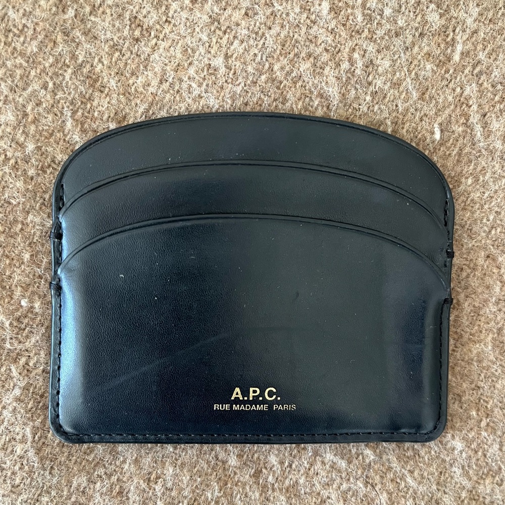 APC Black Card Holder